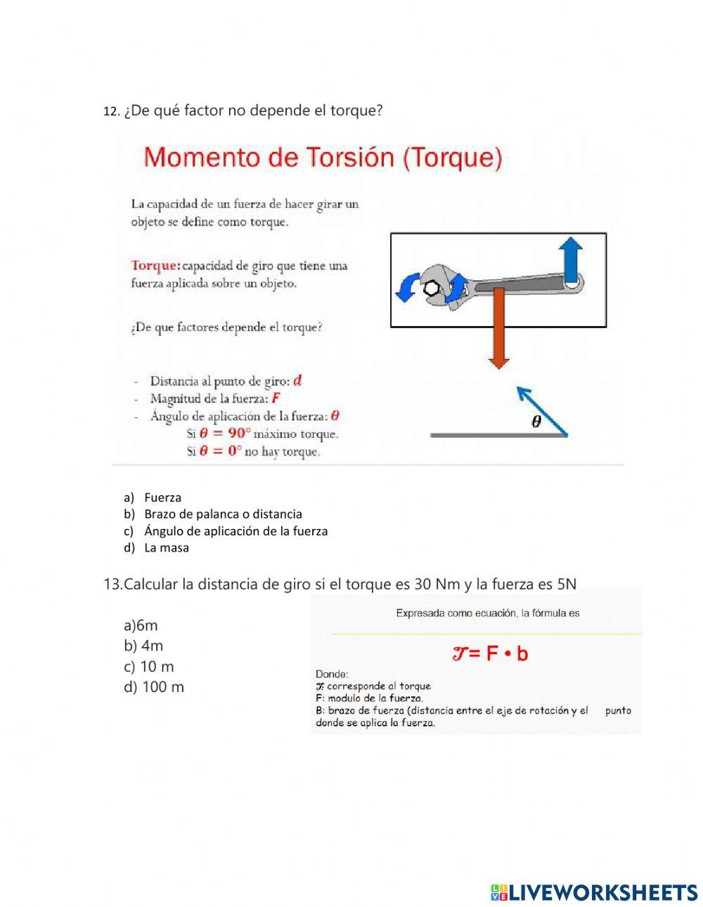 Examen Movimieto Rotacional