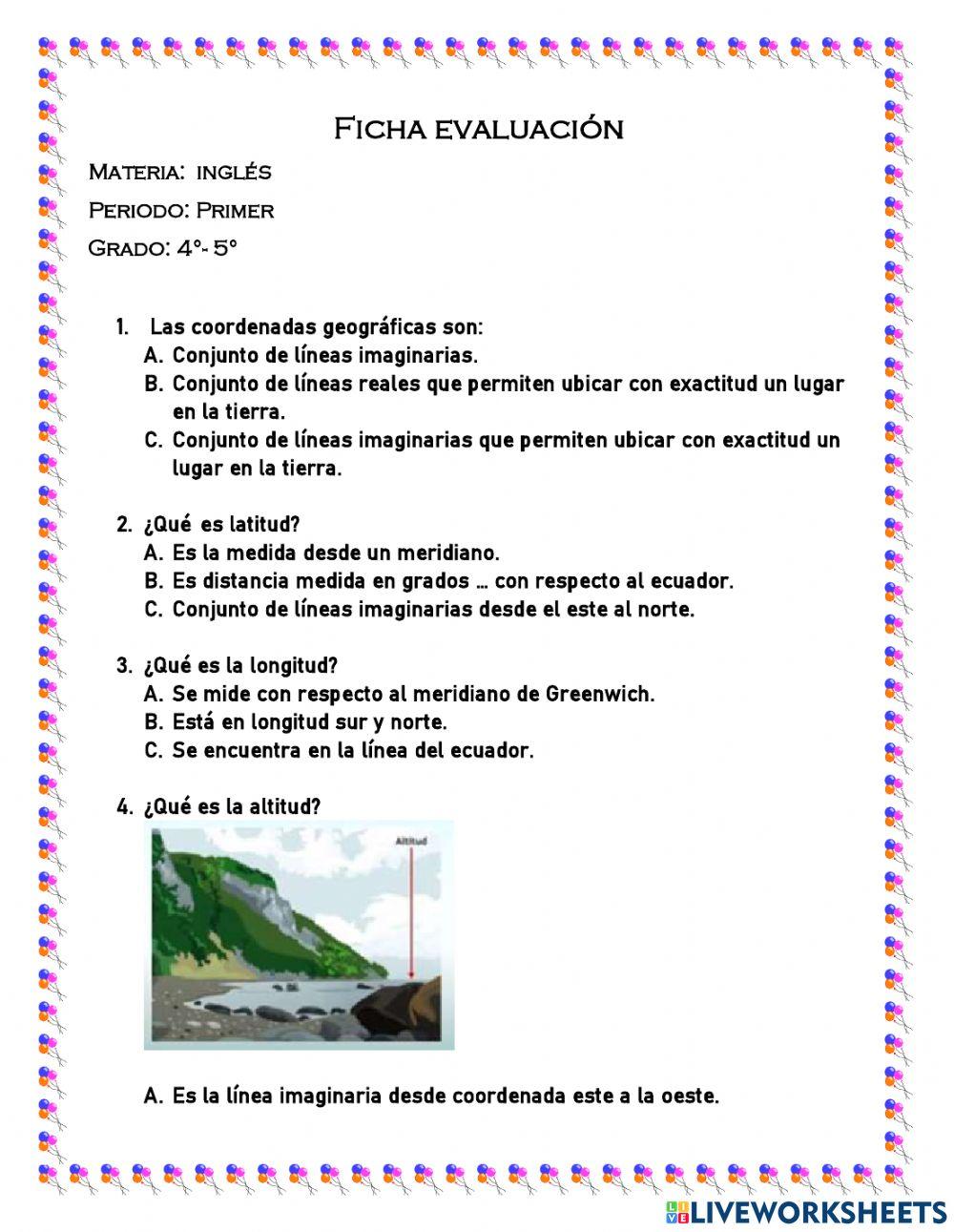 Coordenas geográficas y derechos humanos