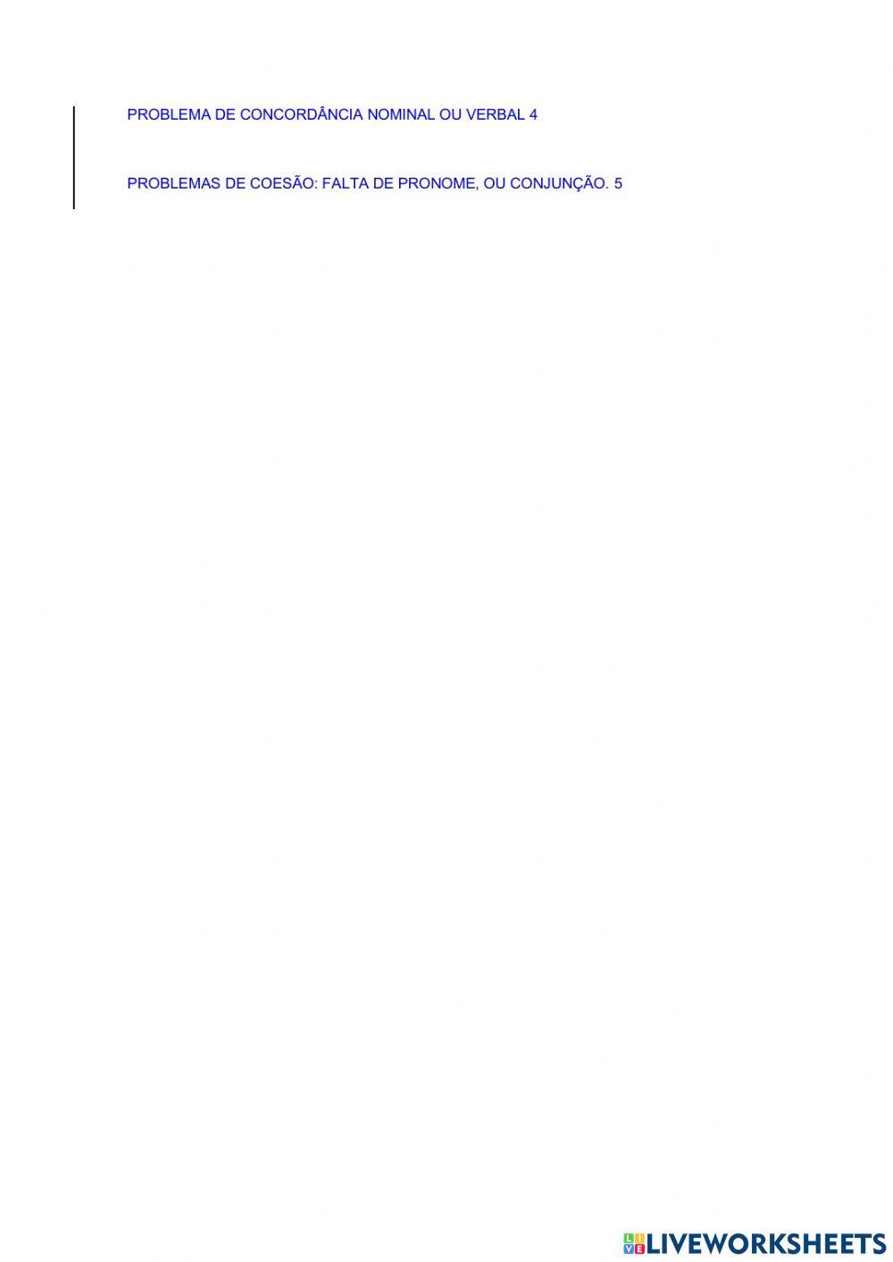 Análise de redação argumentativa