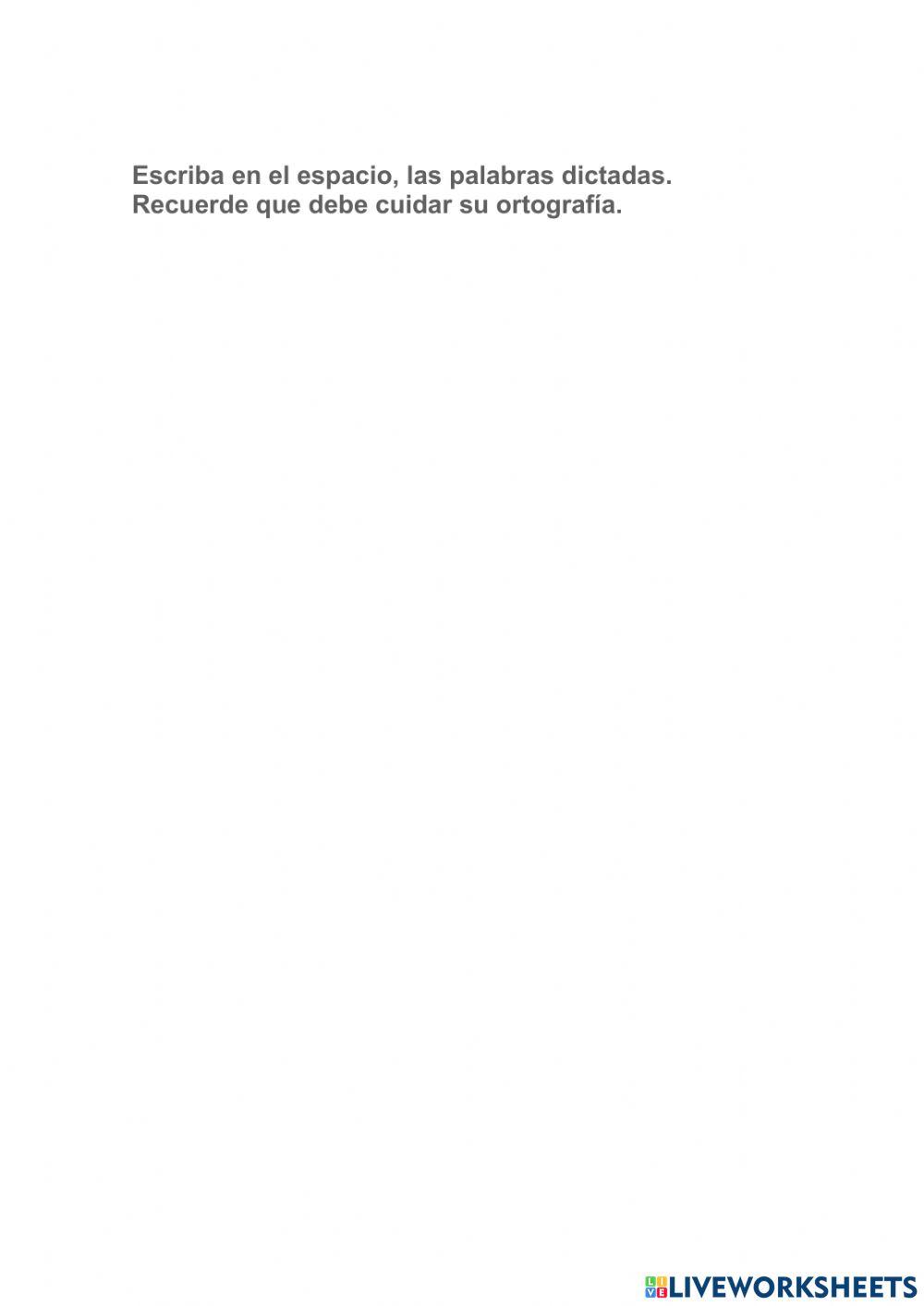 Concurso de ortografía