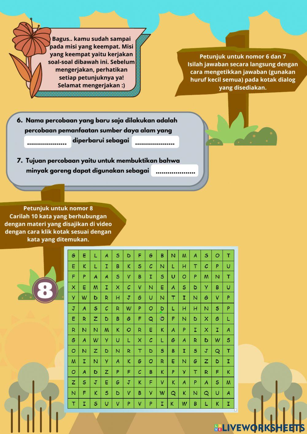 Tema 9 Subtema 2 Pembelajaran 1 Muatan IPA Kelas 4