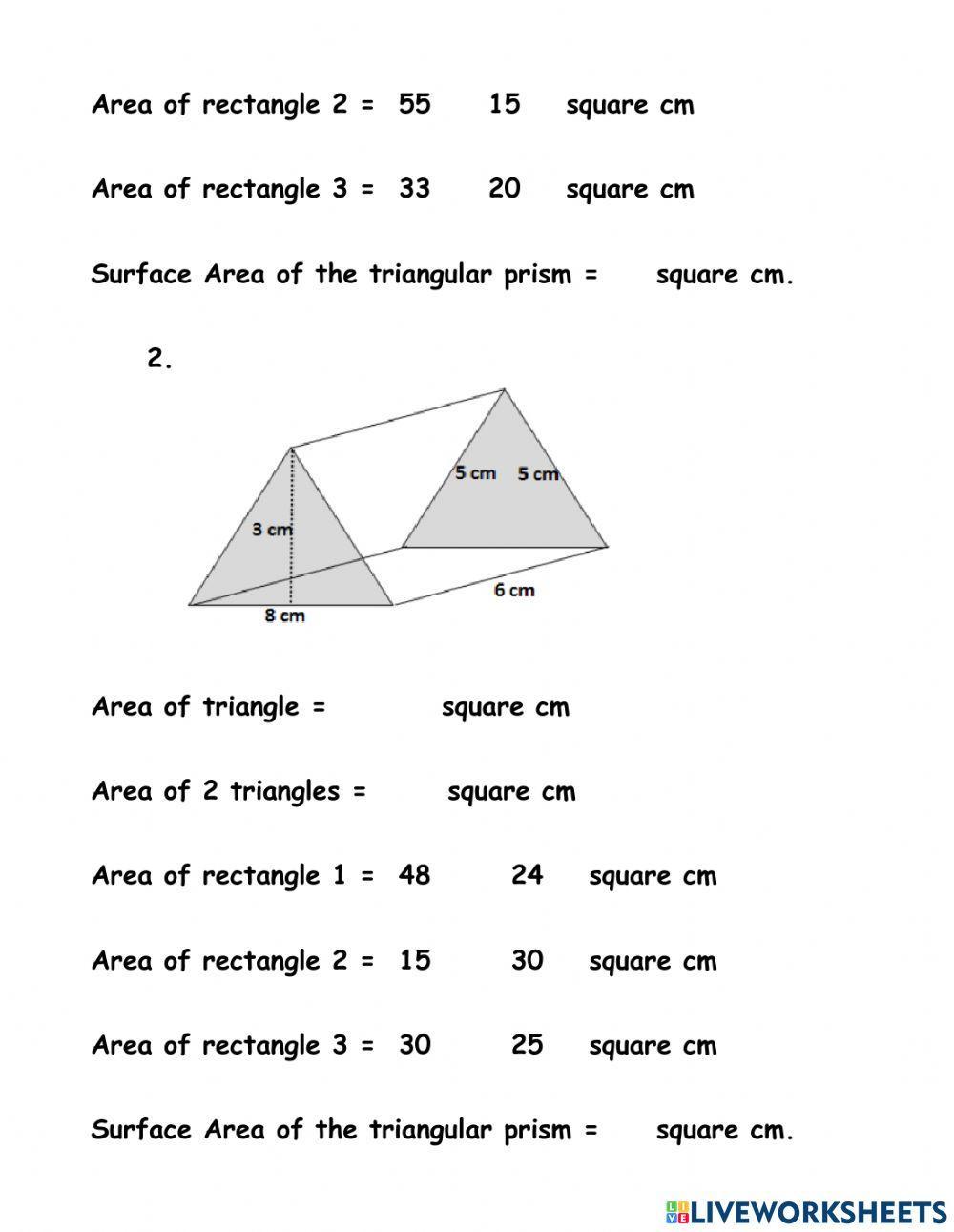 Ch 10 Ln 5 Surface Area of Triangular Prisms