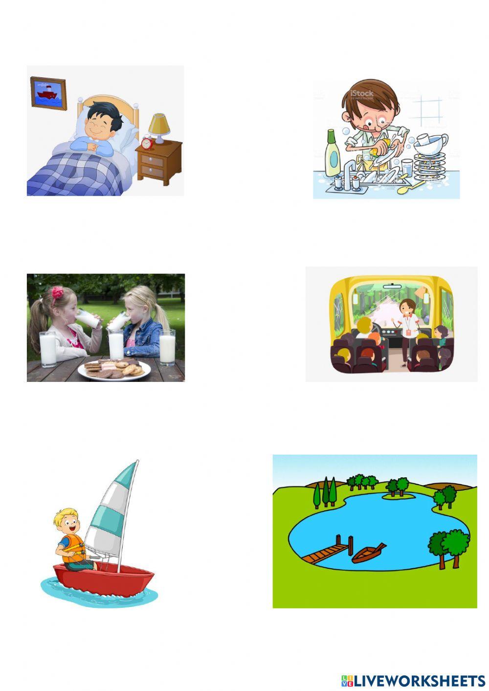 Rooms and Present Continious