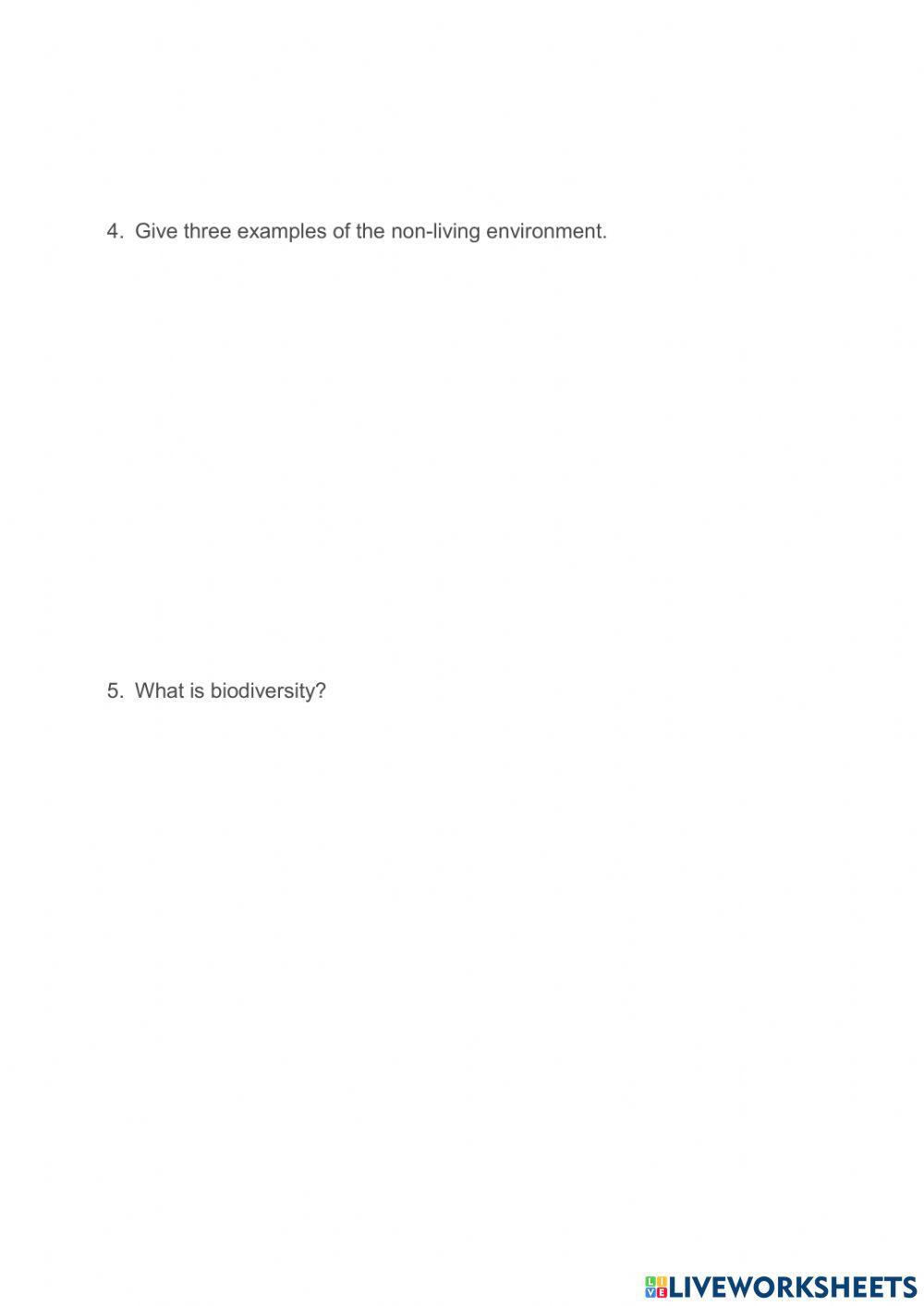 1.7 Organization of Living Things