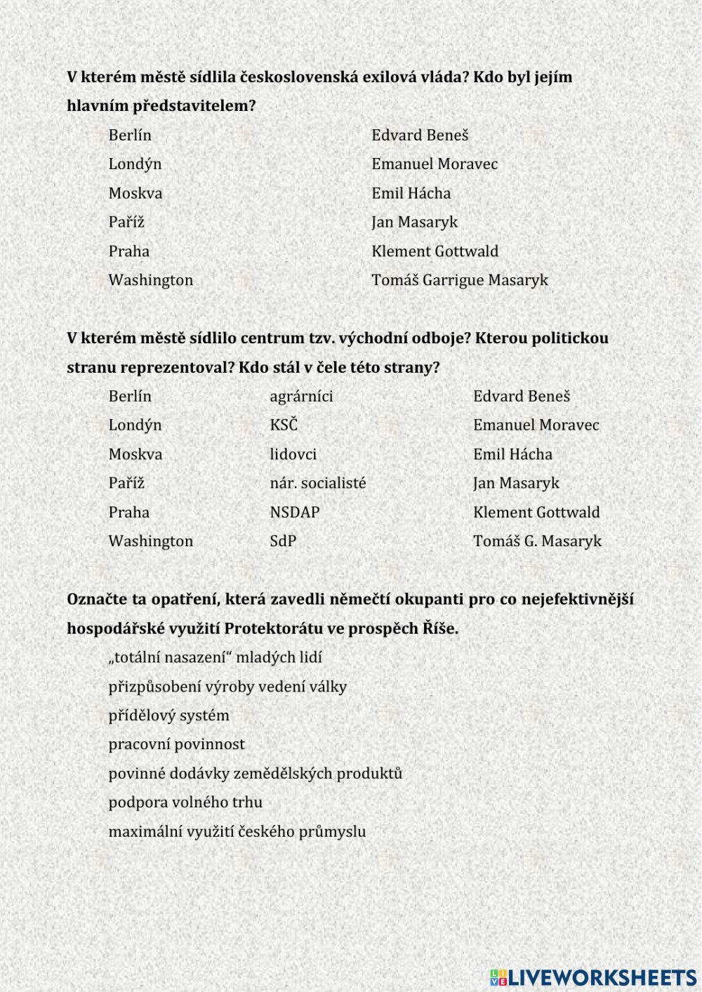 Druhá světová válka