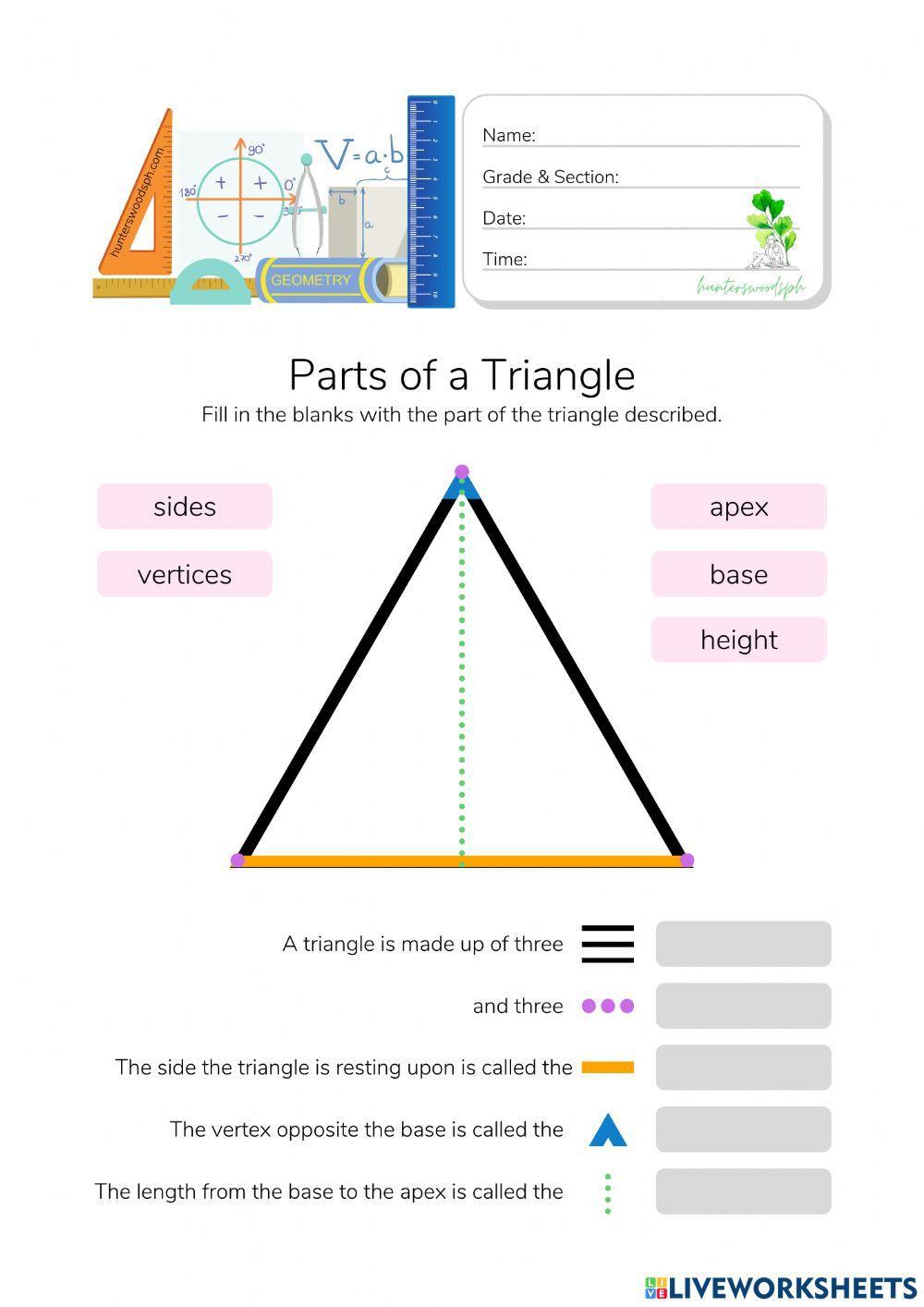 Parts of a Triangle