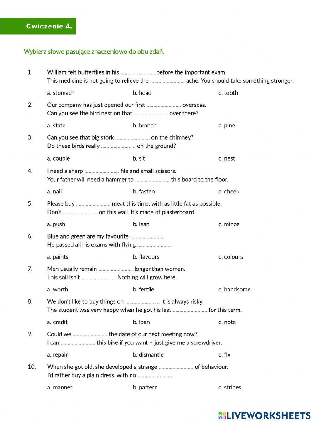 Matura PP środki 30