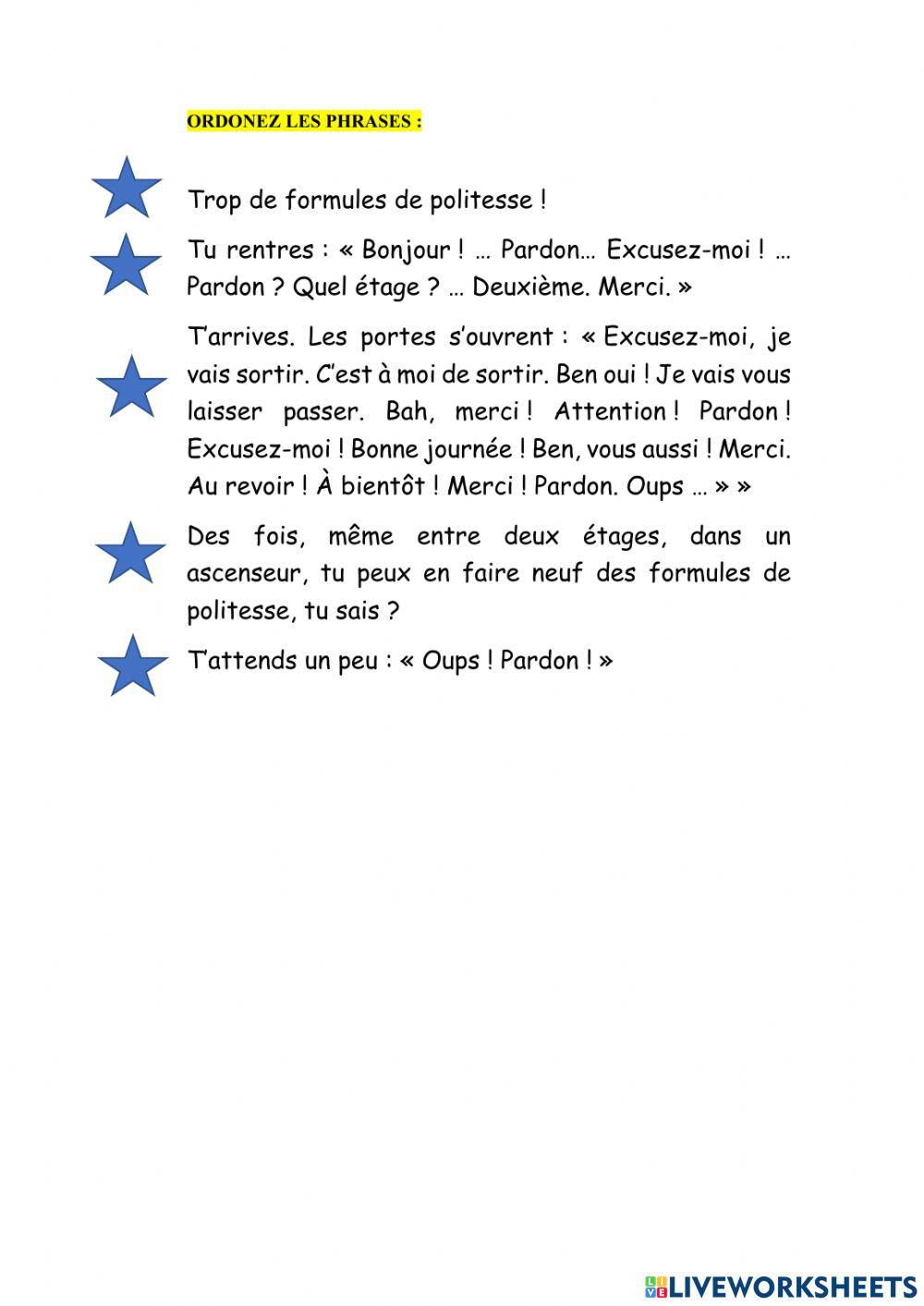 La politesse – sketch de gad elmaleh « la politesse » – sketch de gad elmaleh