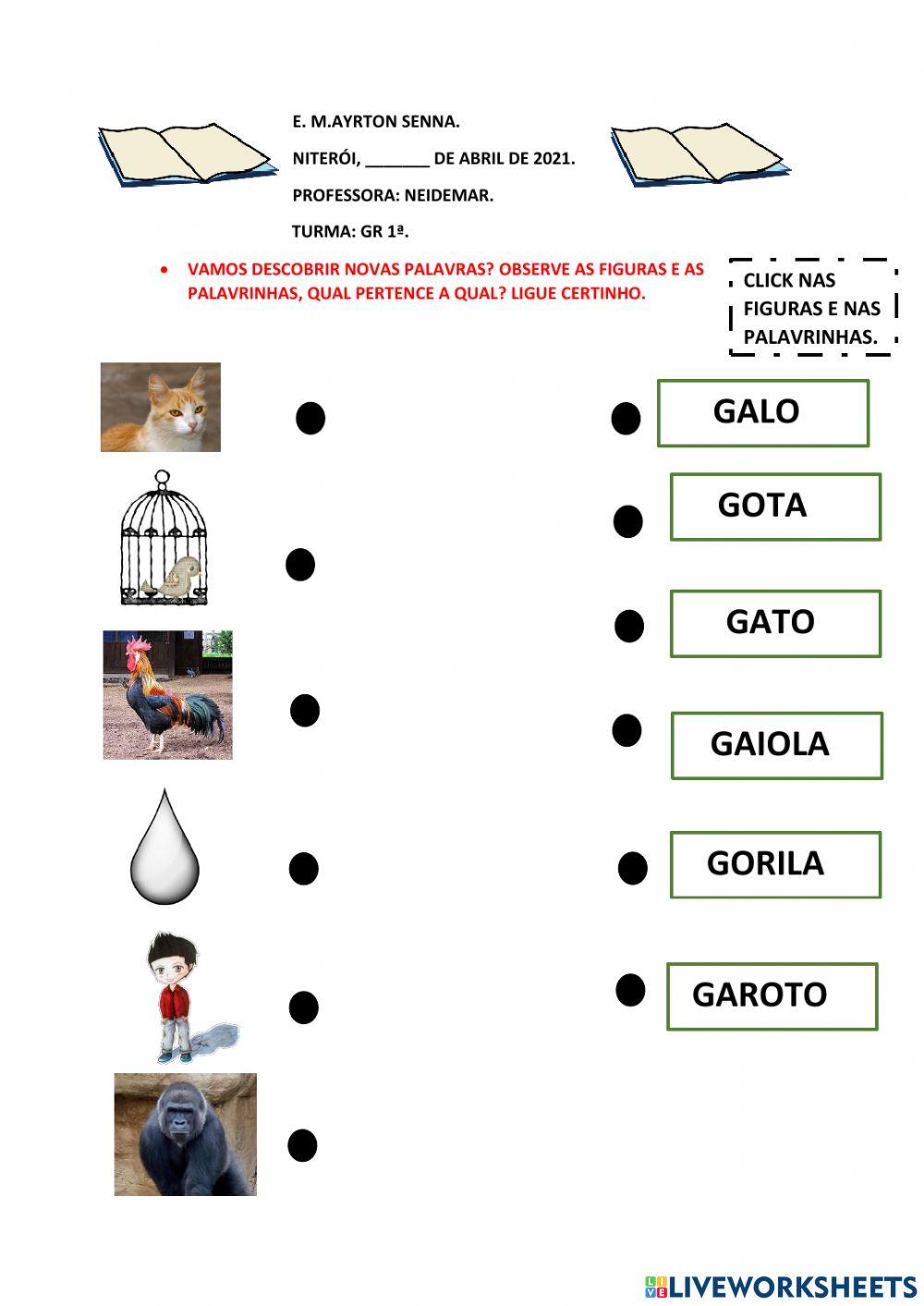 Descobrindo novas palavras