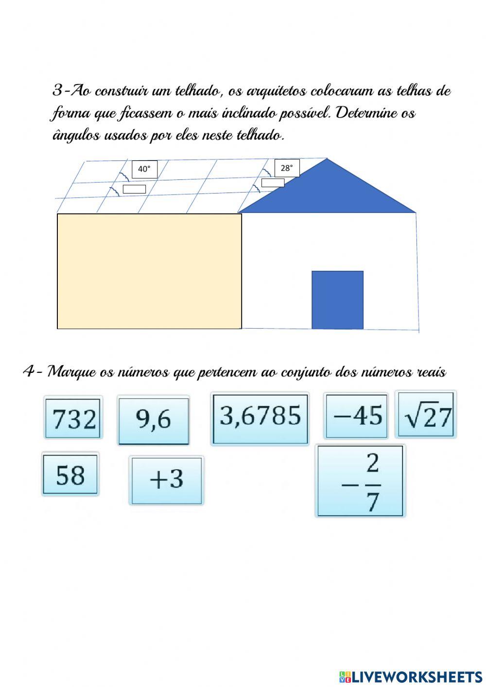 Revisãoo de matemática 9 ano 1º bimestre