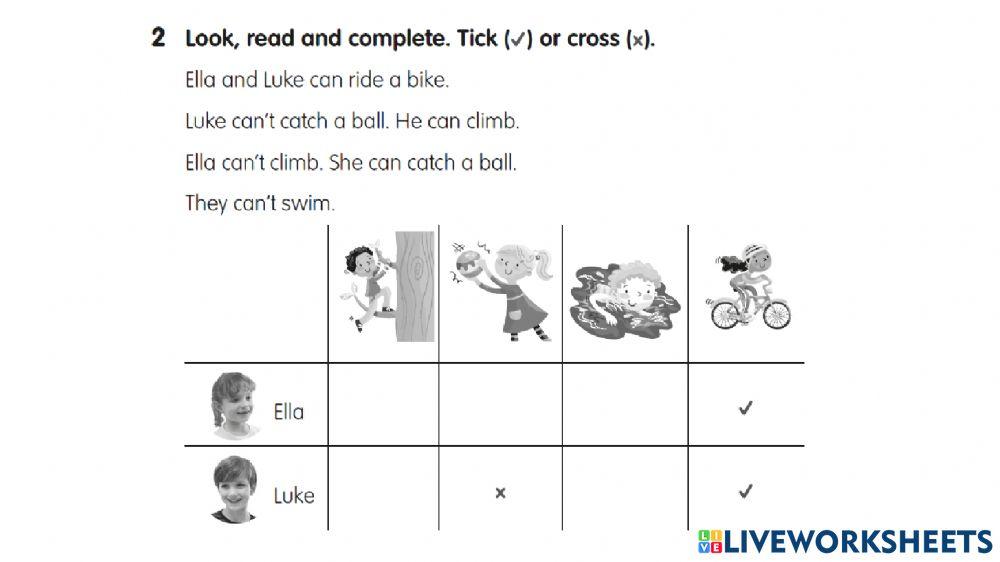 Academy Stars1 unit 5 test