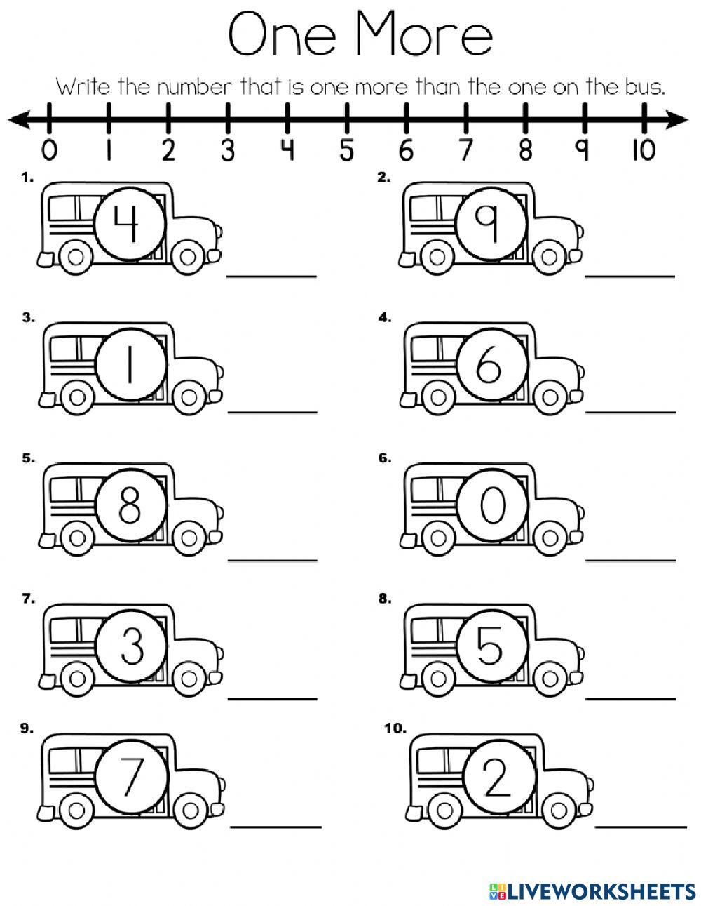 One more activity Live Worksheets