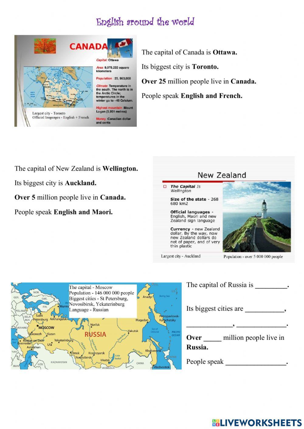 English Around the World