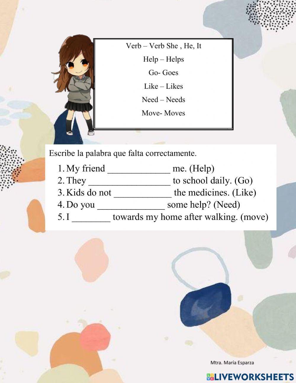 Simple present review