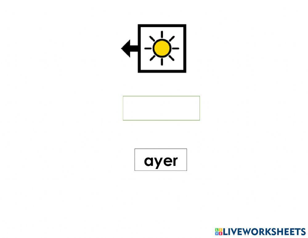 Adverbios de cantidad y tiempo.