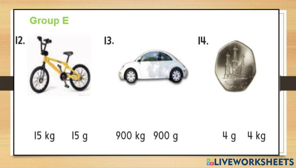 تقدير الكتلة وقياسها 3