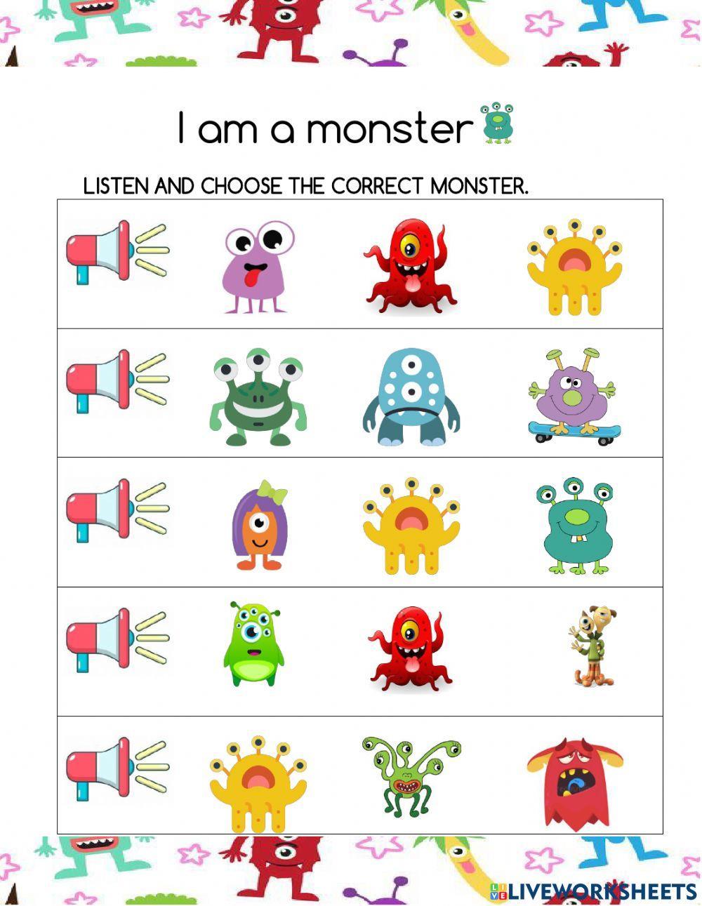 I am a monster I am a monster