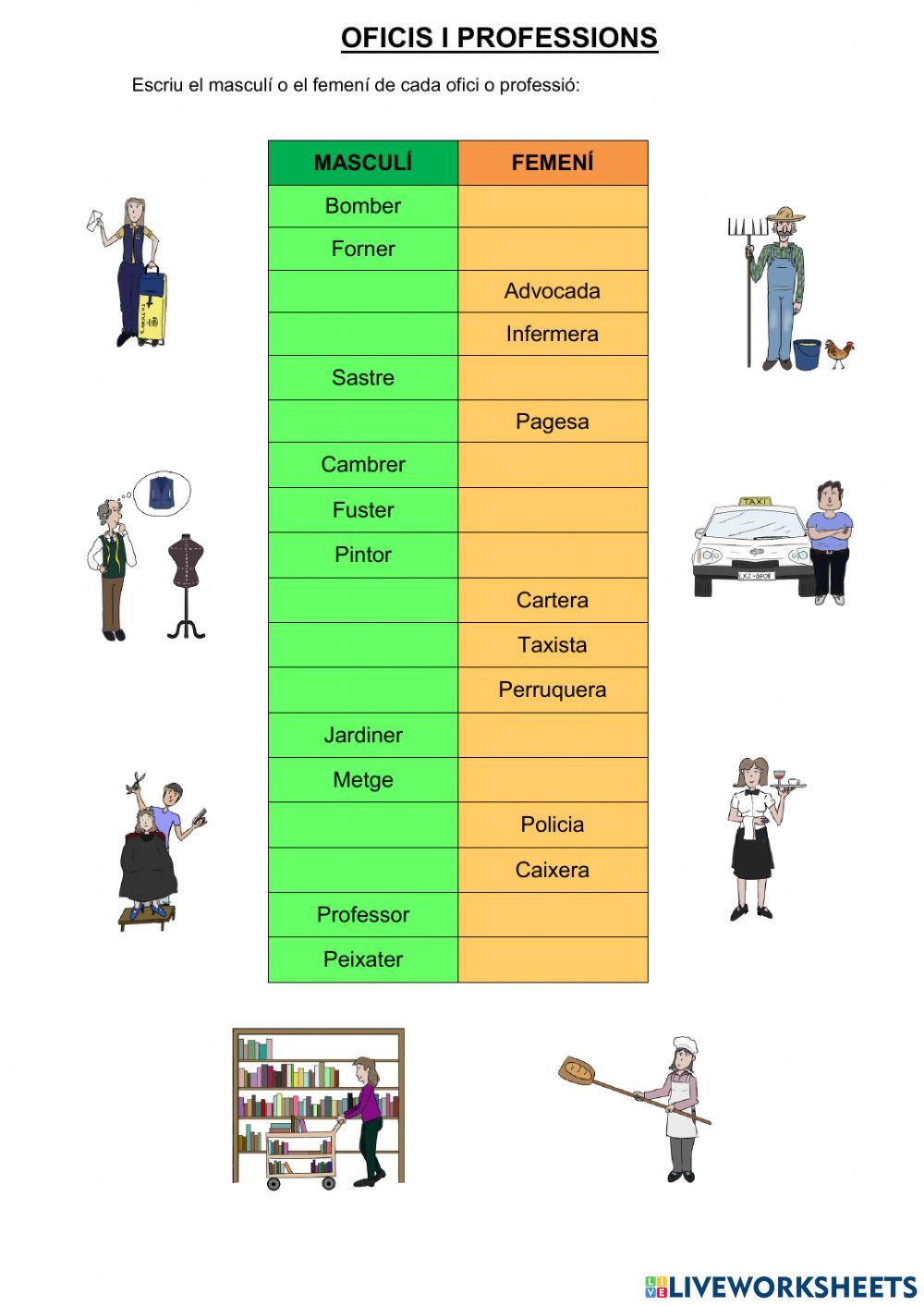 Oficis i professions