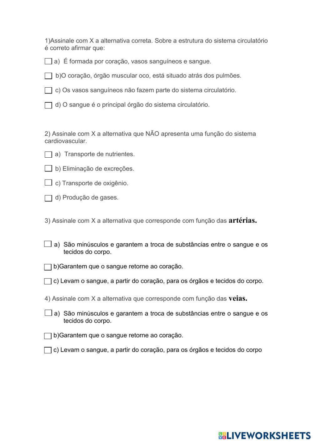 Sistema Circulatório