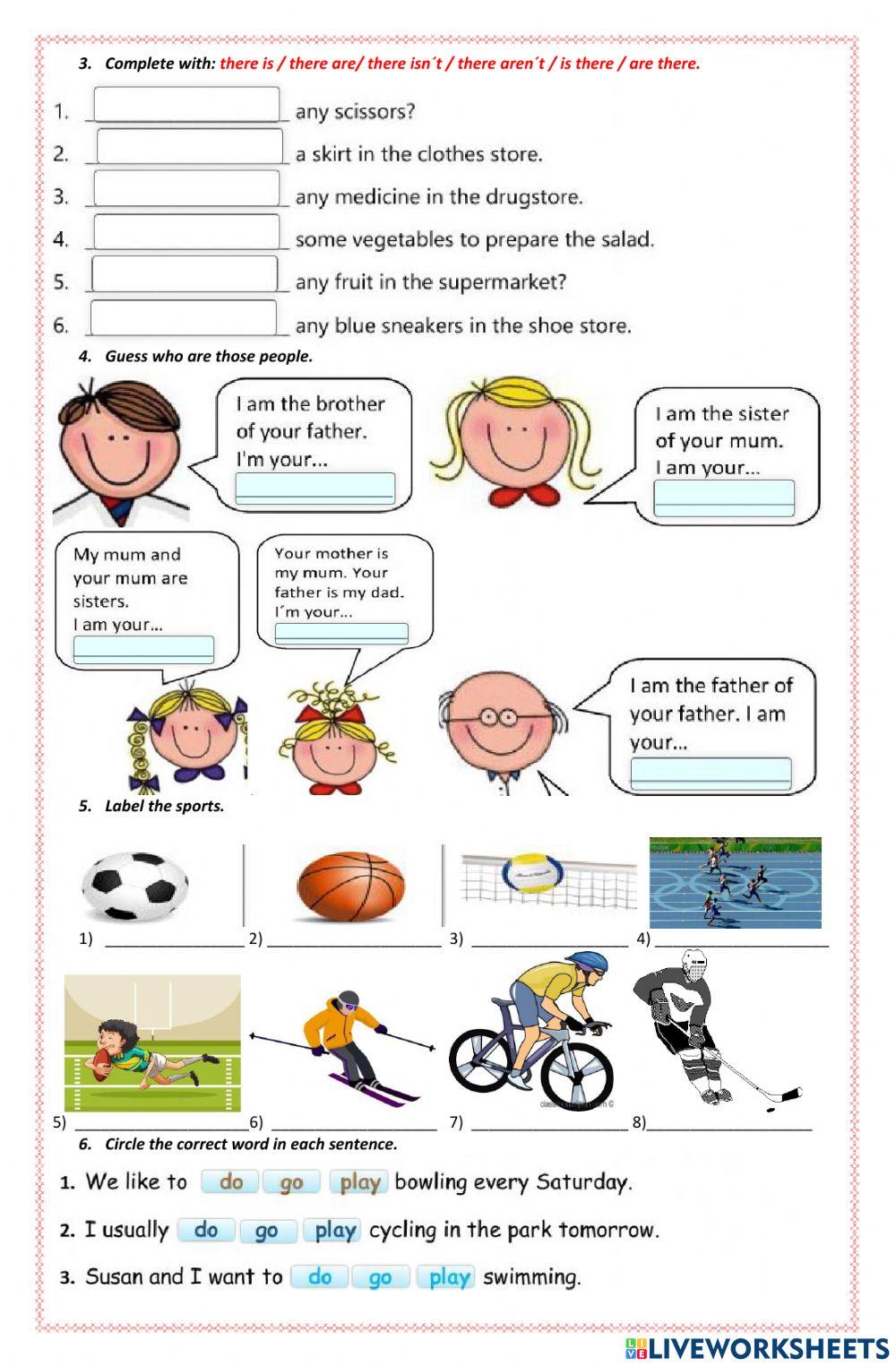English Assessment 6 part 1
