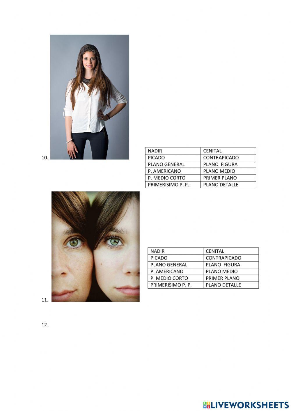 Tipos de planos cine y fotografía