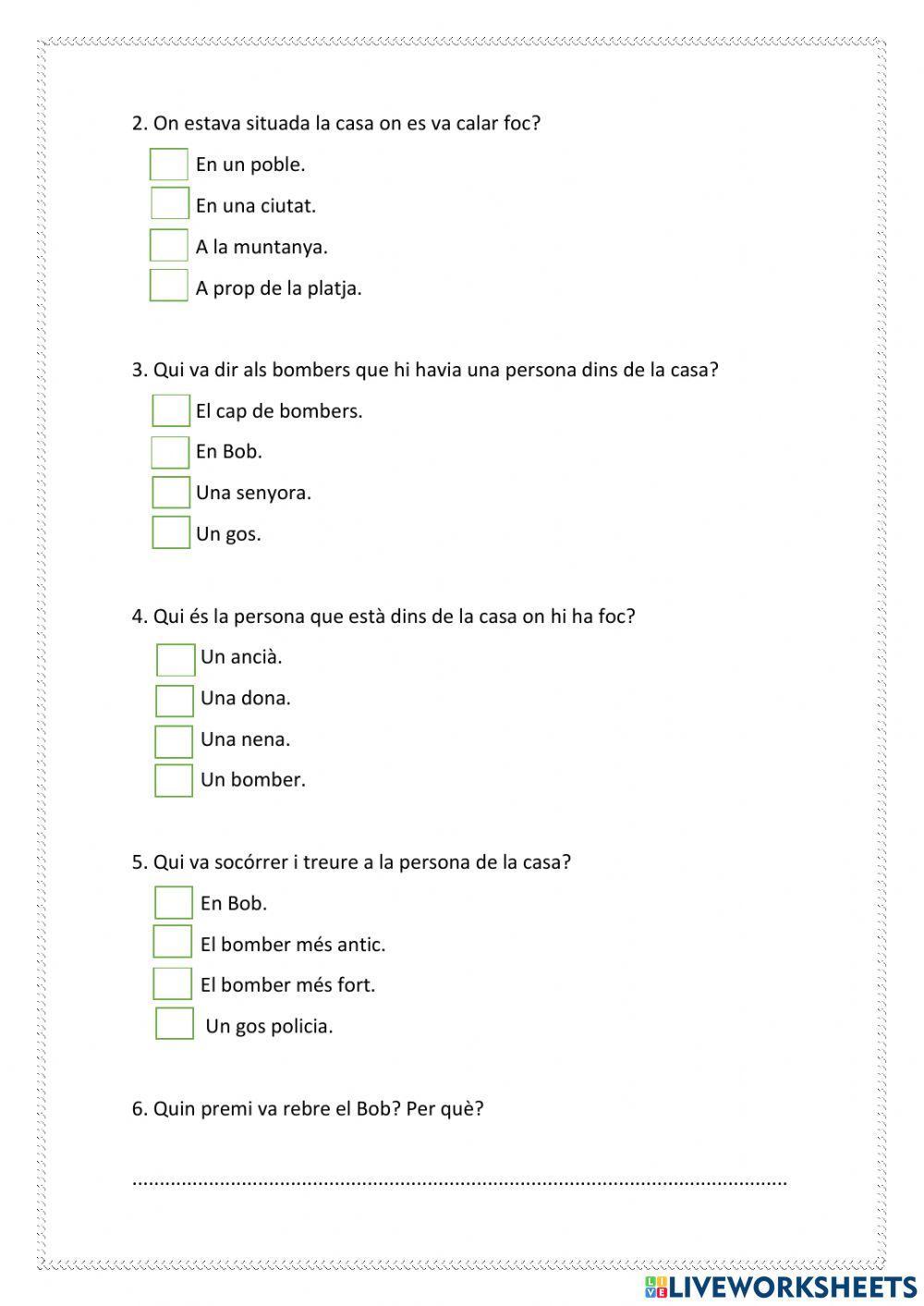 Comprensió Lectora (2n)