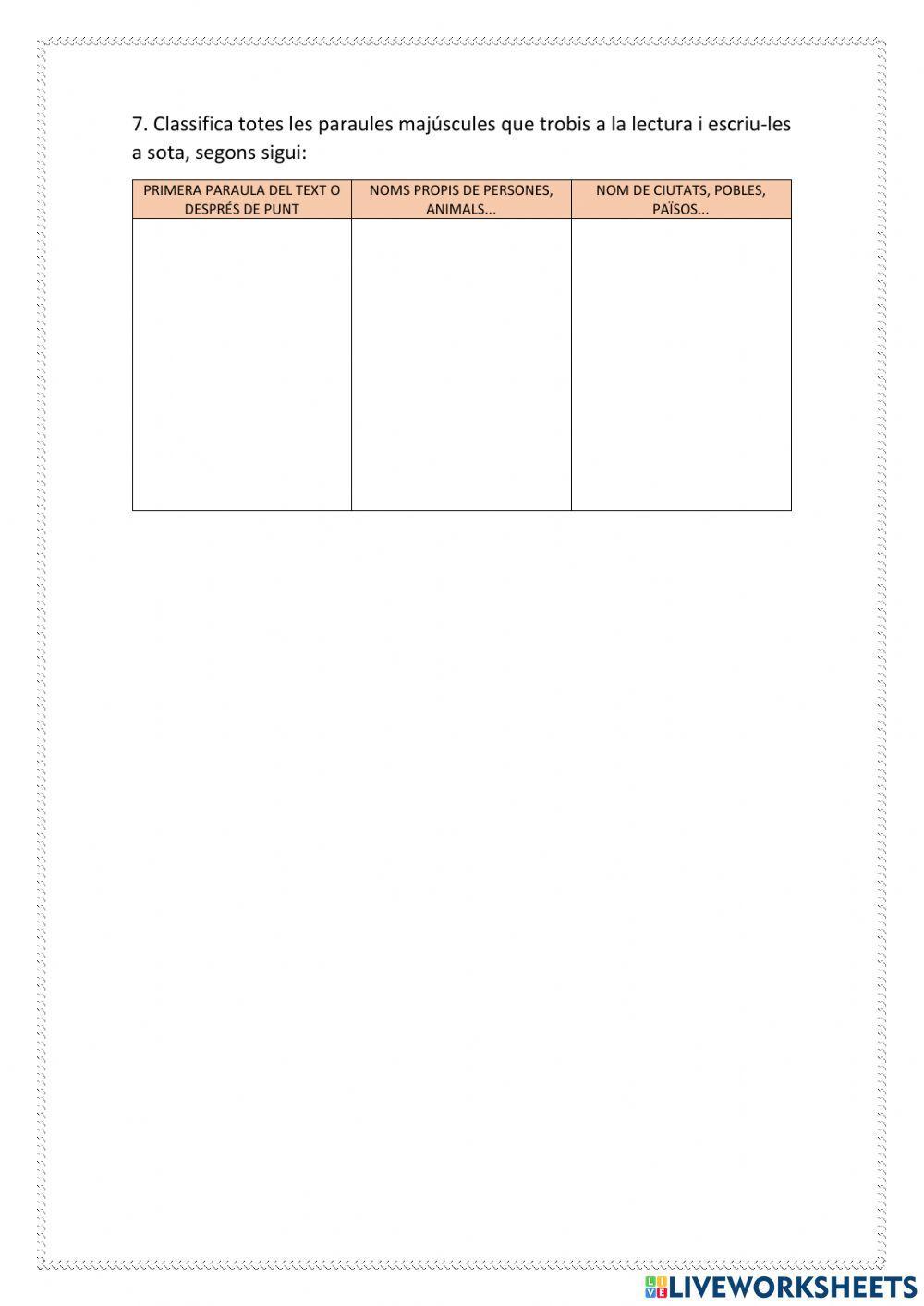 Comprensió Lectora (2n)