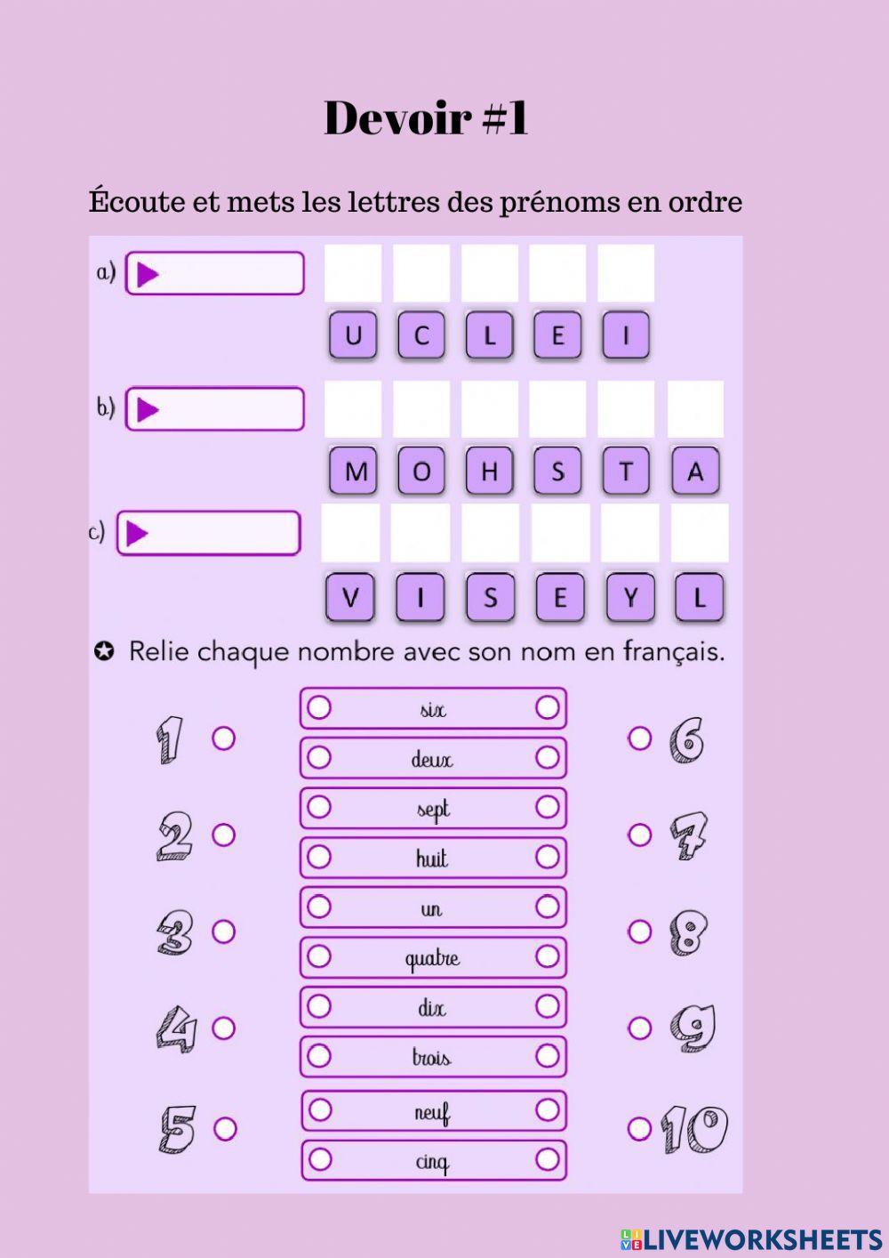 Devoir