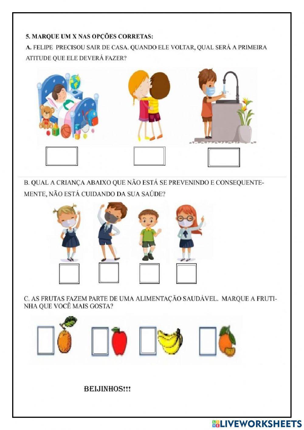 Atividade de ciências