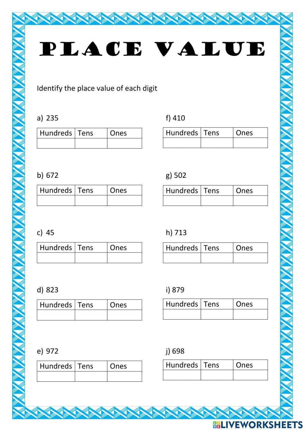 Place Value