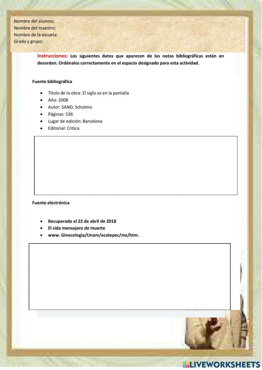 Elegir un tema y hacer una pequeña investigación