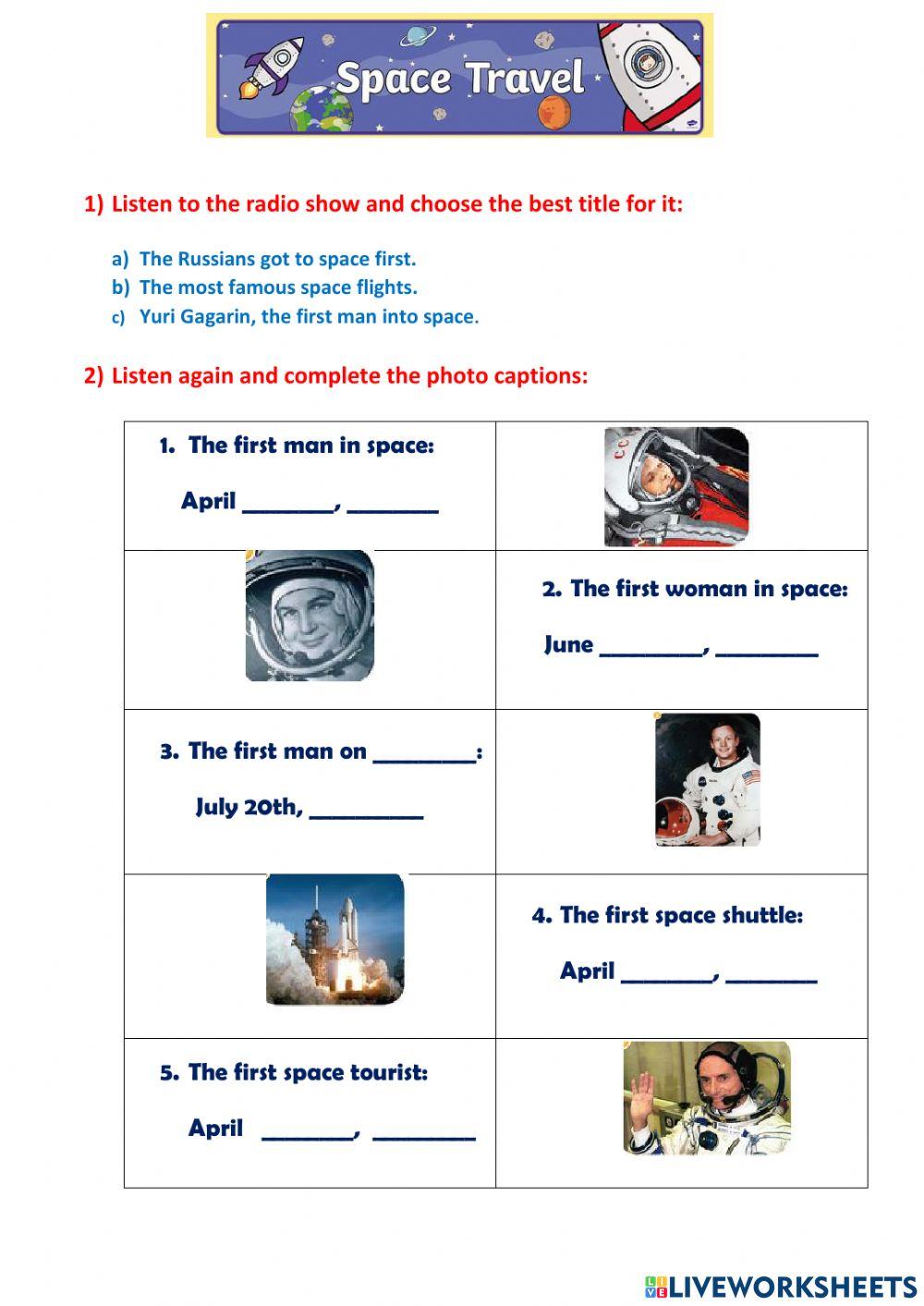 Supermins 6 Listening This is Houston