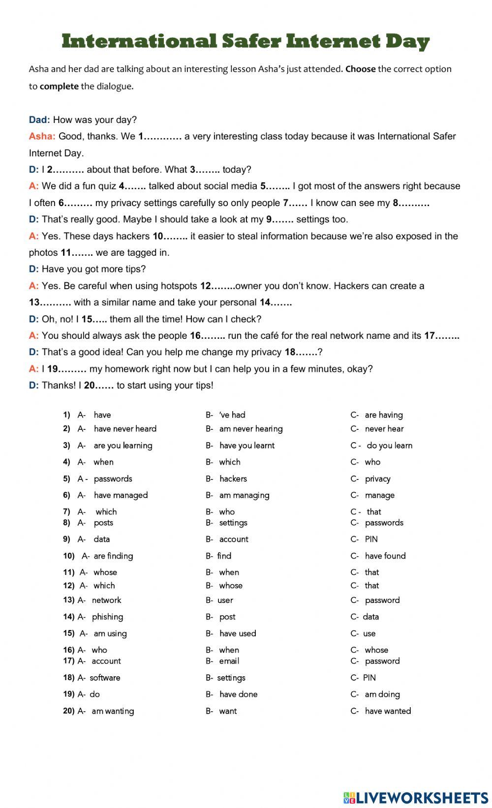 International Safer Internet Day