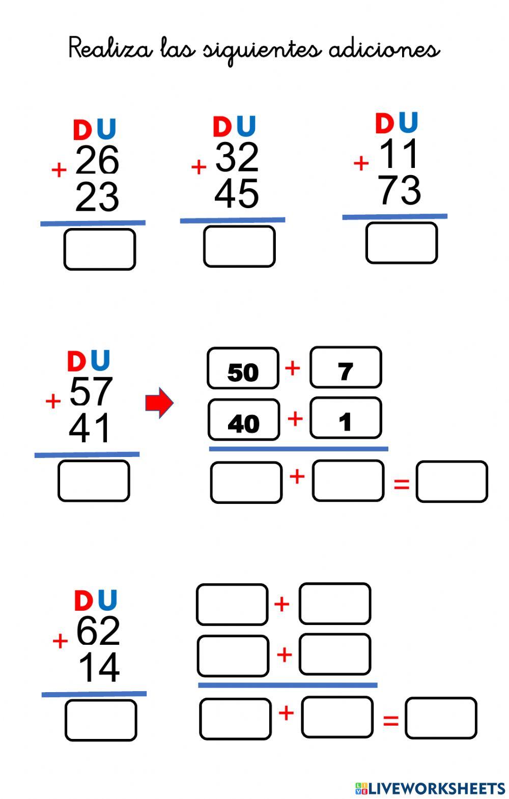 Descomposicion de adiciones