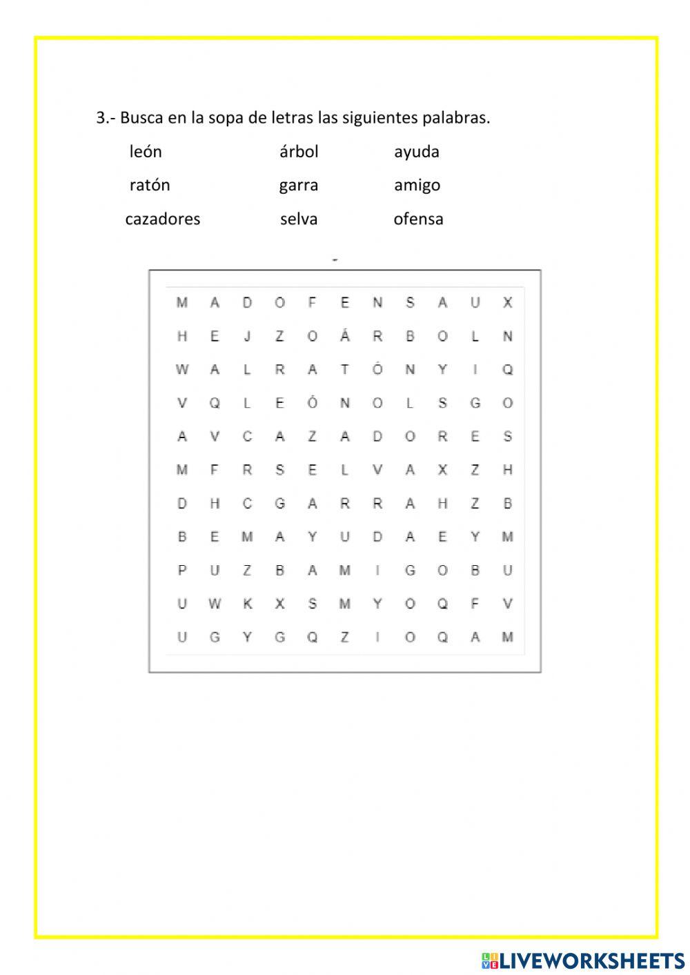 -el león y el ratón agradecido-