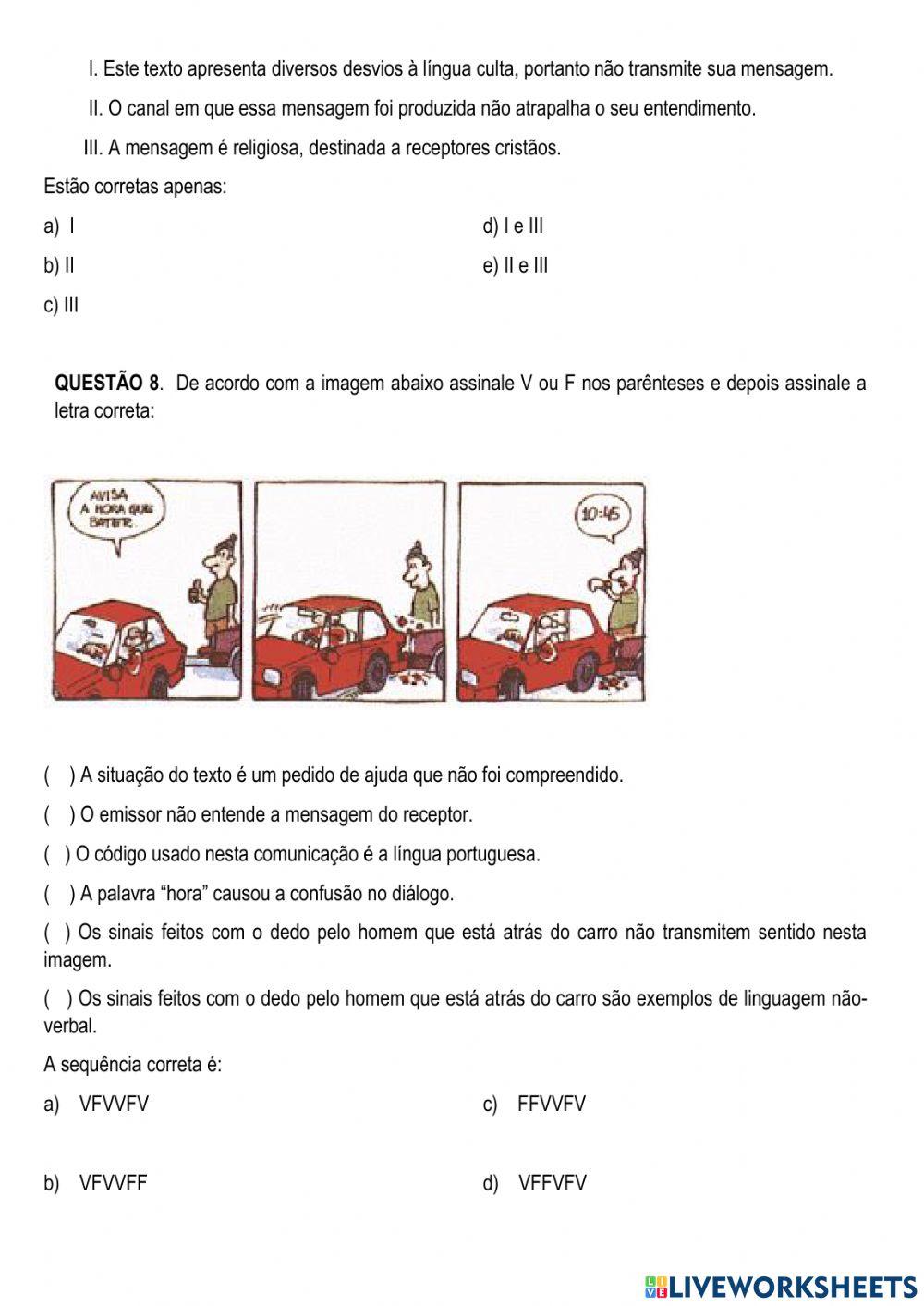Elementos da comunicação