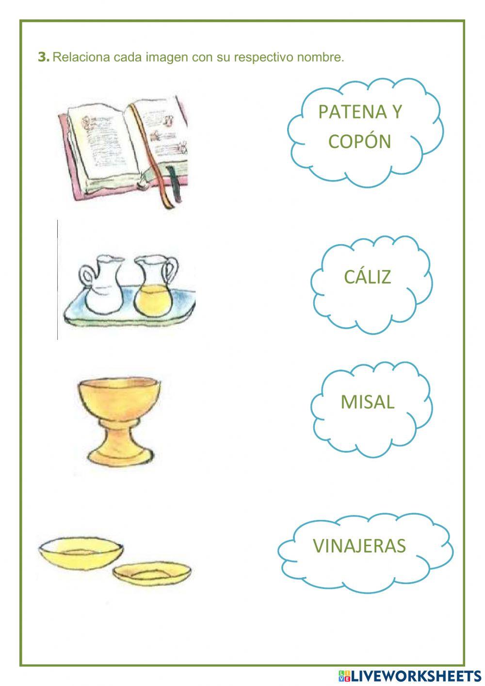 Ornamentos de la misa