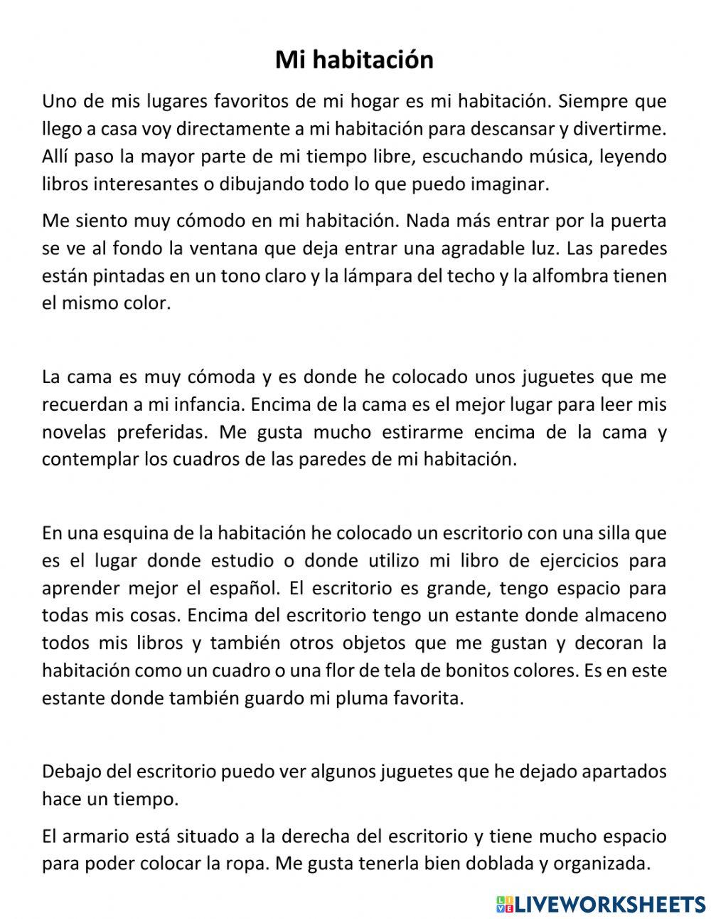Mi habitacion