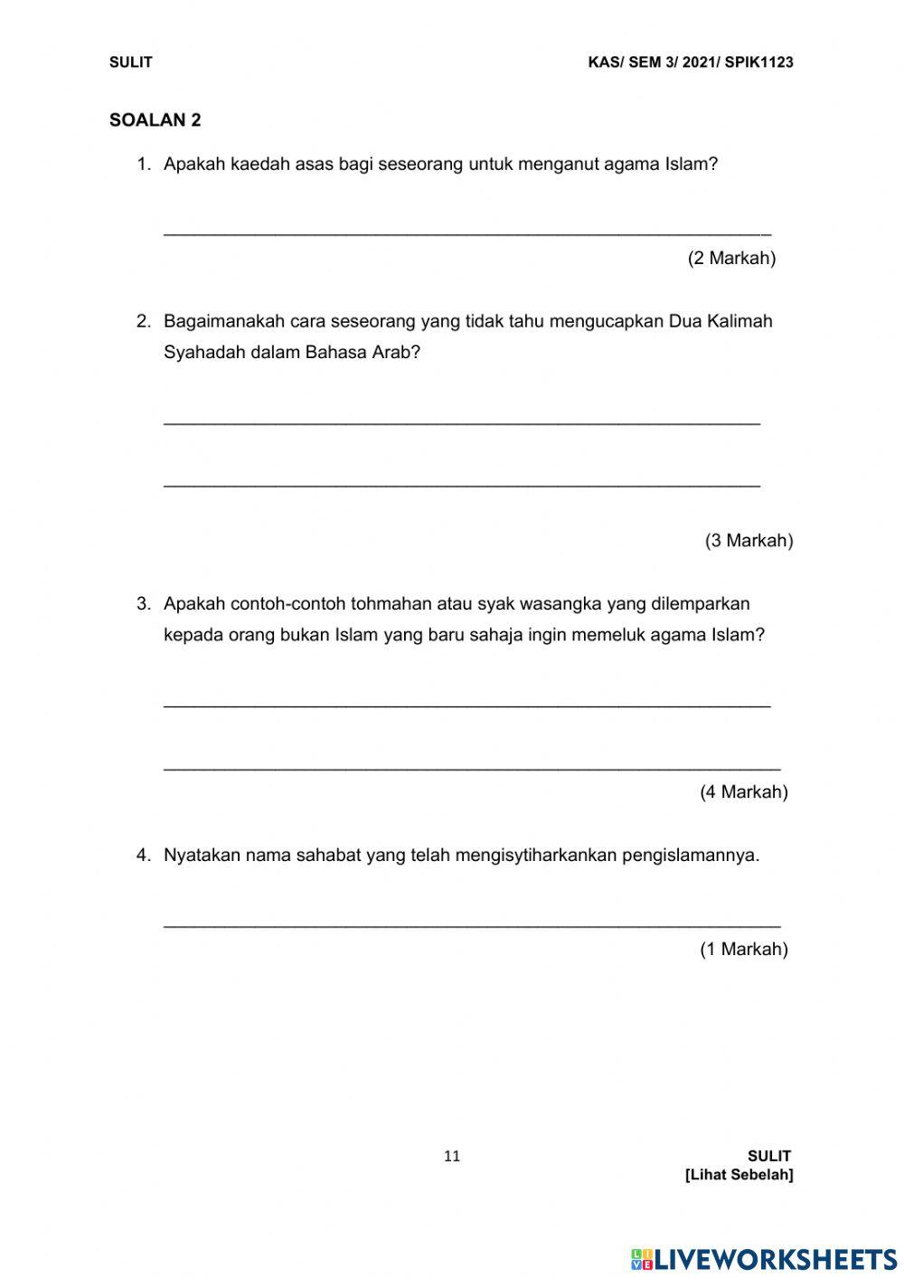Fiqh muallaf bah B set 1