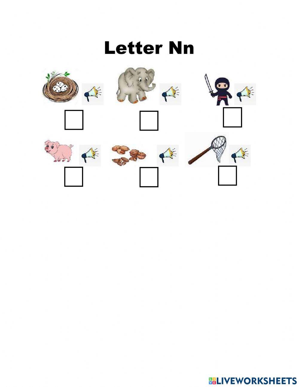 Letter n