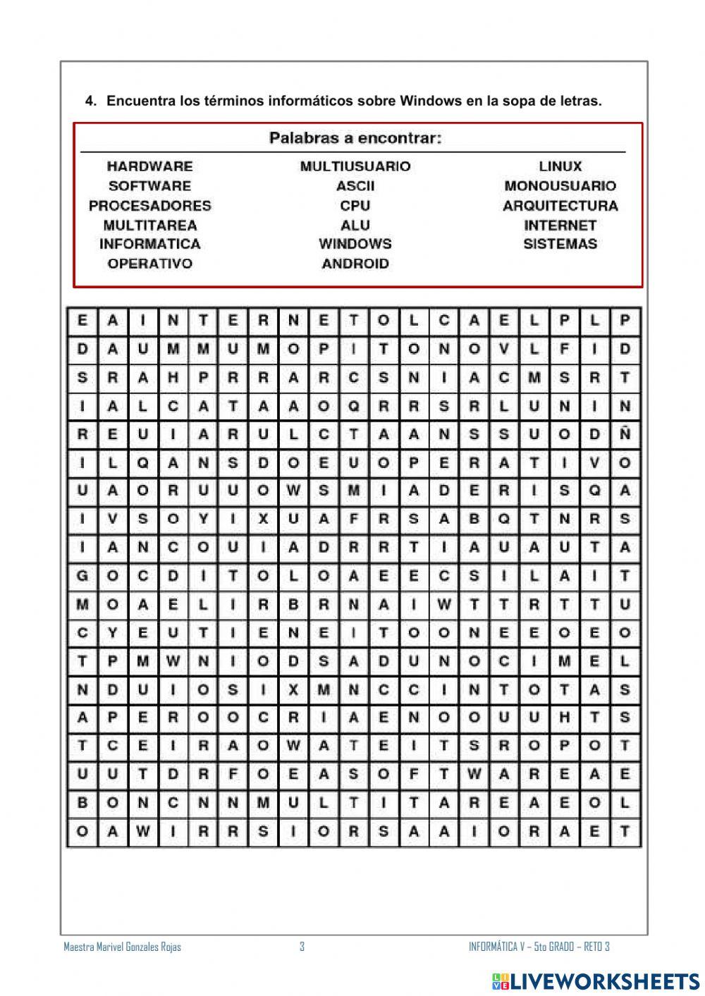 3. reto reiche. sistema operativo