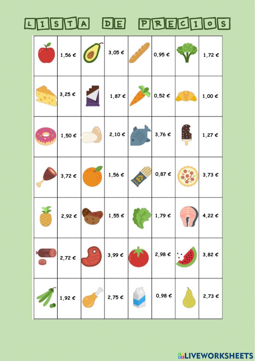 Supermercado euros 2