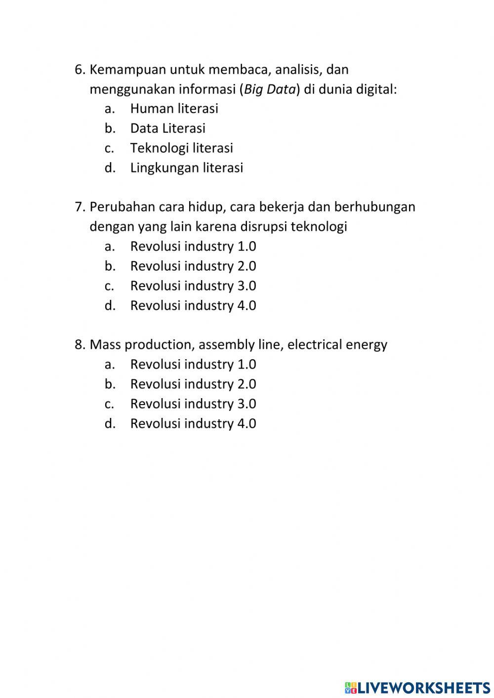 Revolusi industri 4.0
