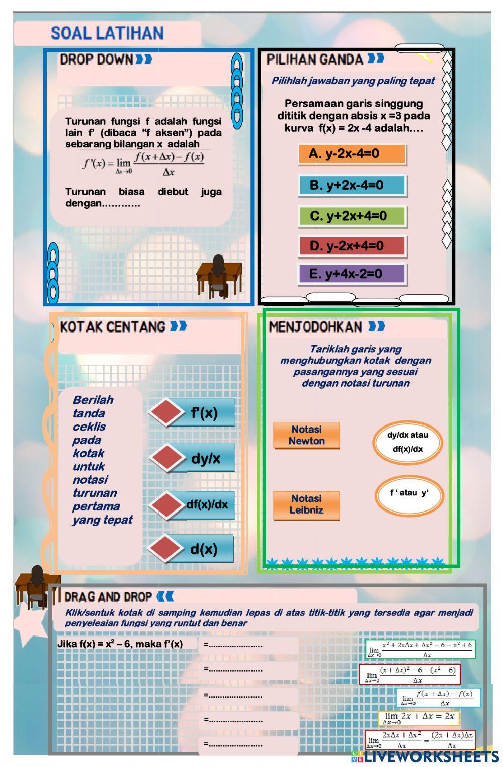 LKPD Konsep Turunan Fungsi