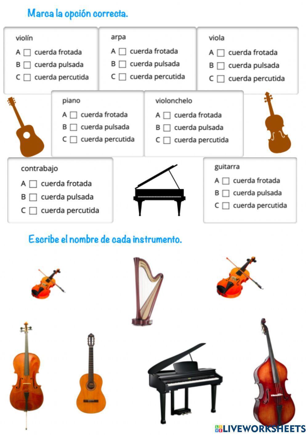 Instrumentos de cuerda Instrumentos de cuerda