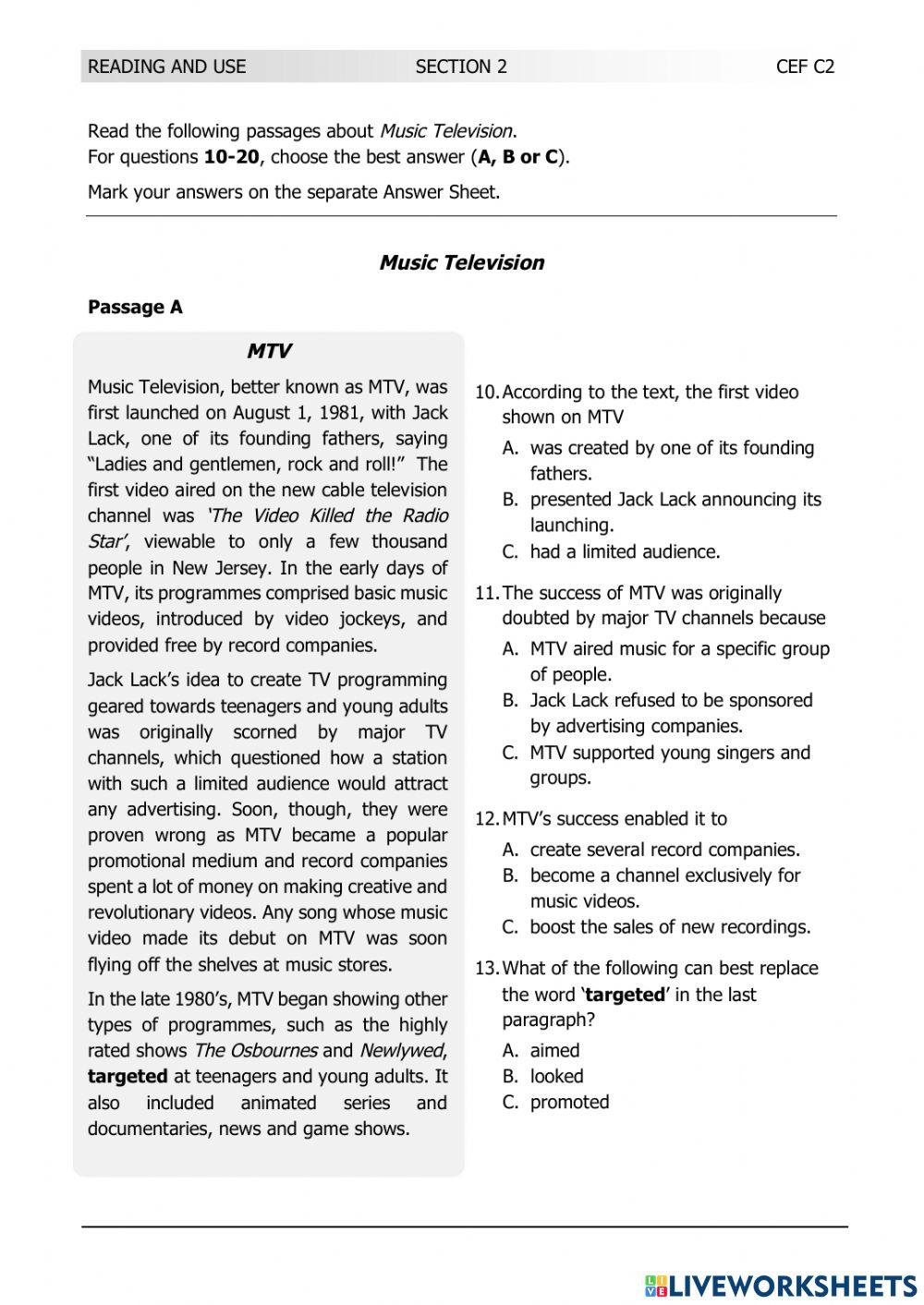 LRN C2 JUNE 2016 TEST