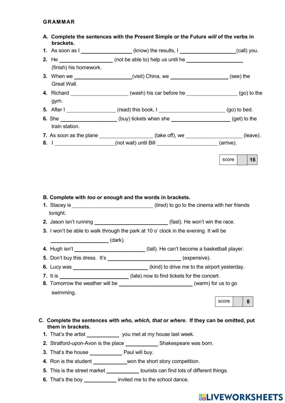 Traveller pre-interm. Modul 4 vocab, grammar, commun.