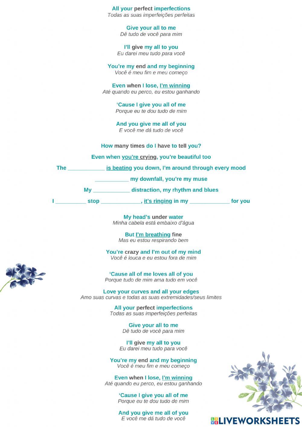 All of me - John Legend