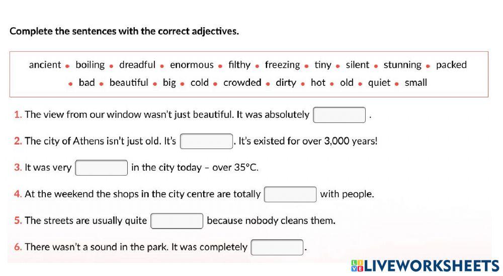 Extreme Adjectives 2