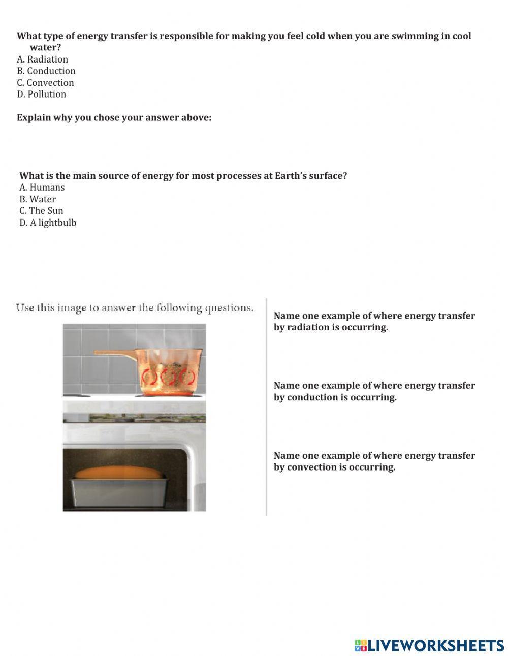 Evaluate Thermal Energy Transfer